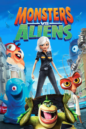 Monsters vs Aliens 2009 Dual Audio