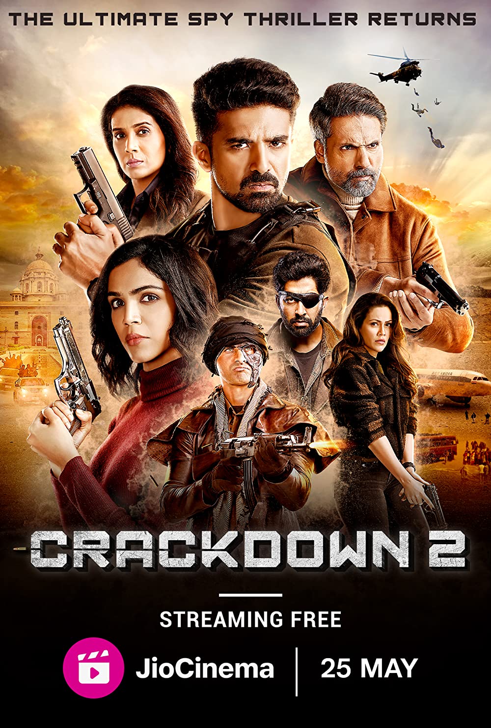 Crackdown S02 2023 Web Series Hindi