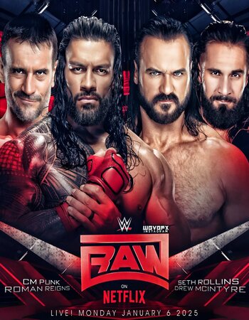 WWE Monday Night Raw Jan 13 2025