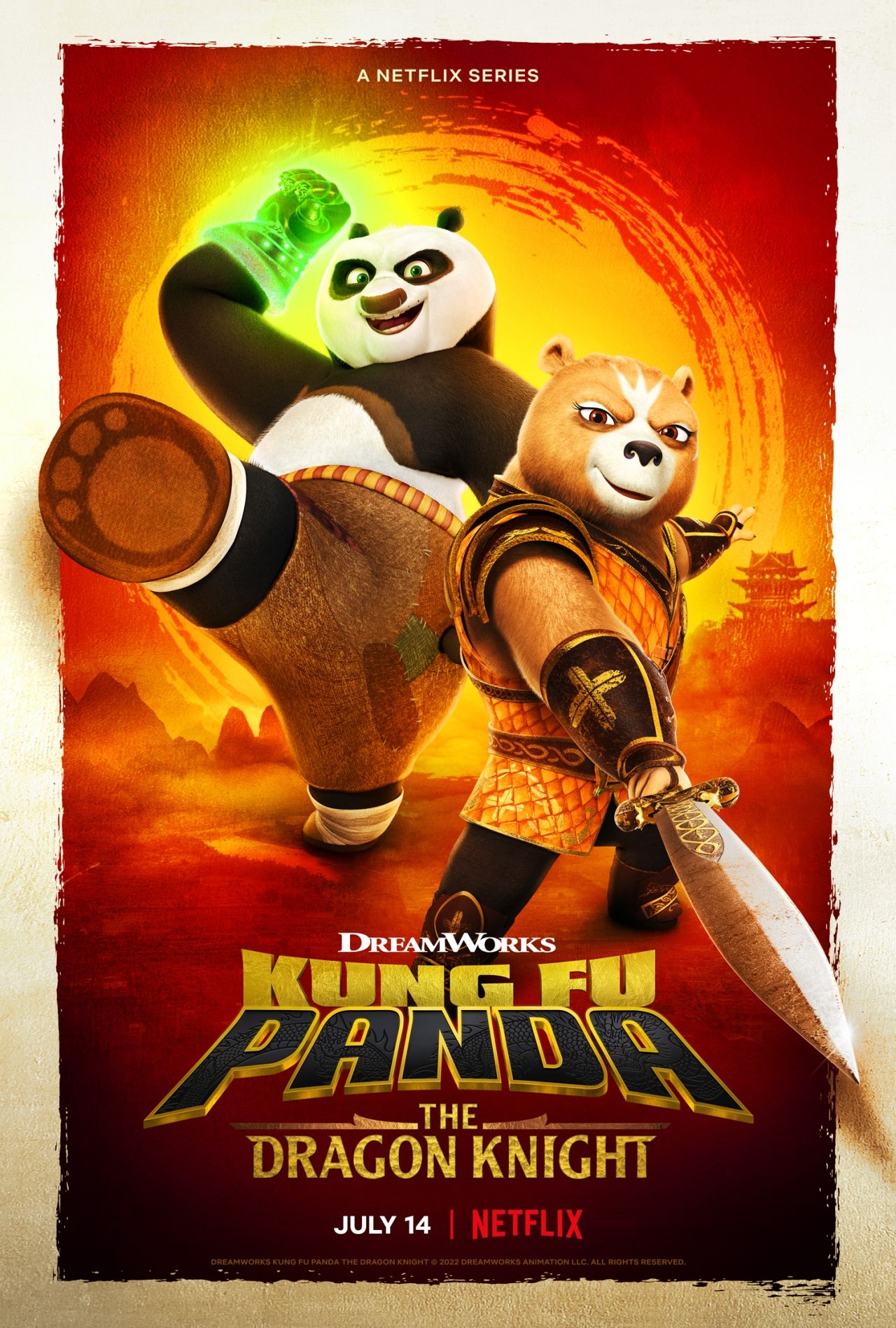 Kung Fu Panda: The Dragon Knight S01 2022 Dual Audio