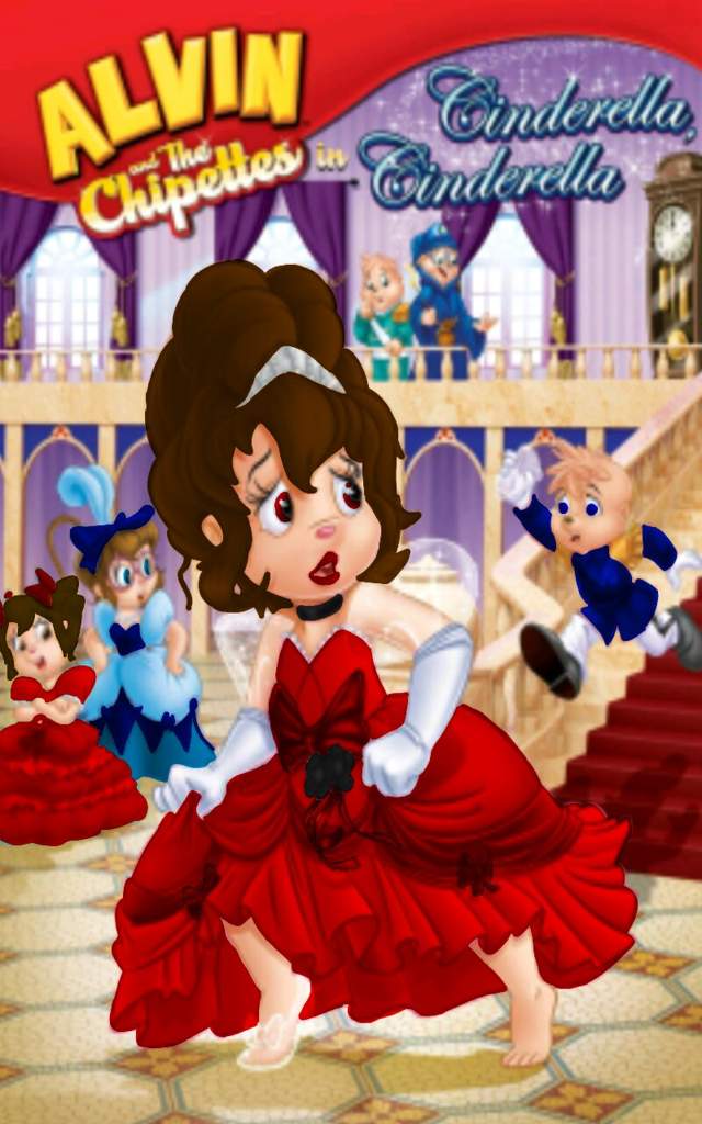 Alvin and the Chipettes in Cinderella Cinderella 2010